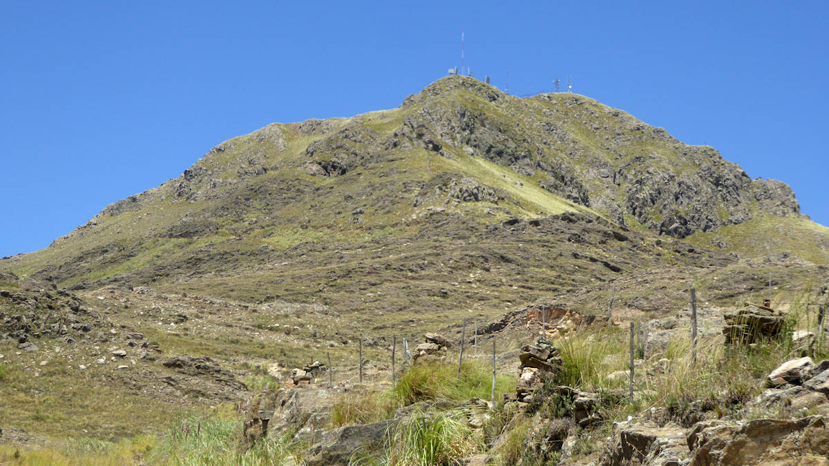Cerro Tomolasta, La Carolina, Sierras de San Luis, Provincia de San Luis, Argentina