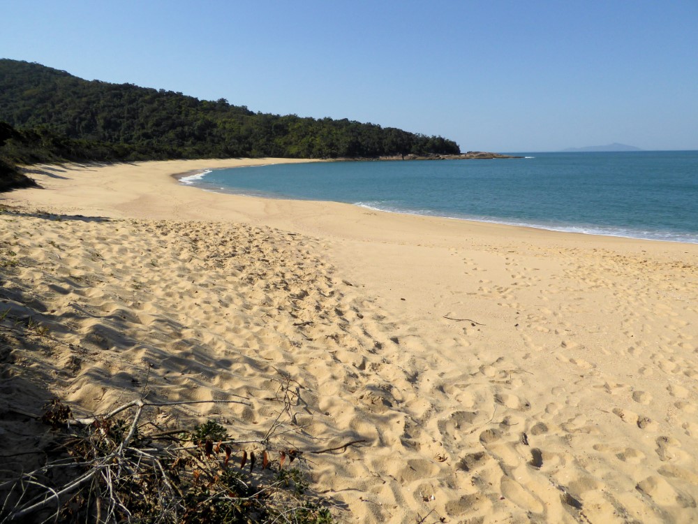 Praia da Lagoa, Ubatuba, Brasil