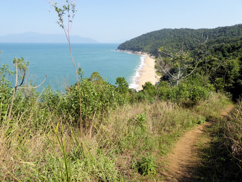 Praia de Simão, Ubatuba, Brasil