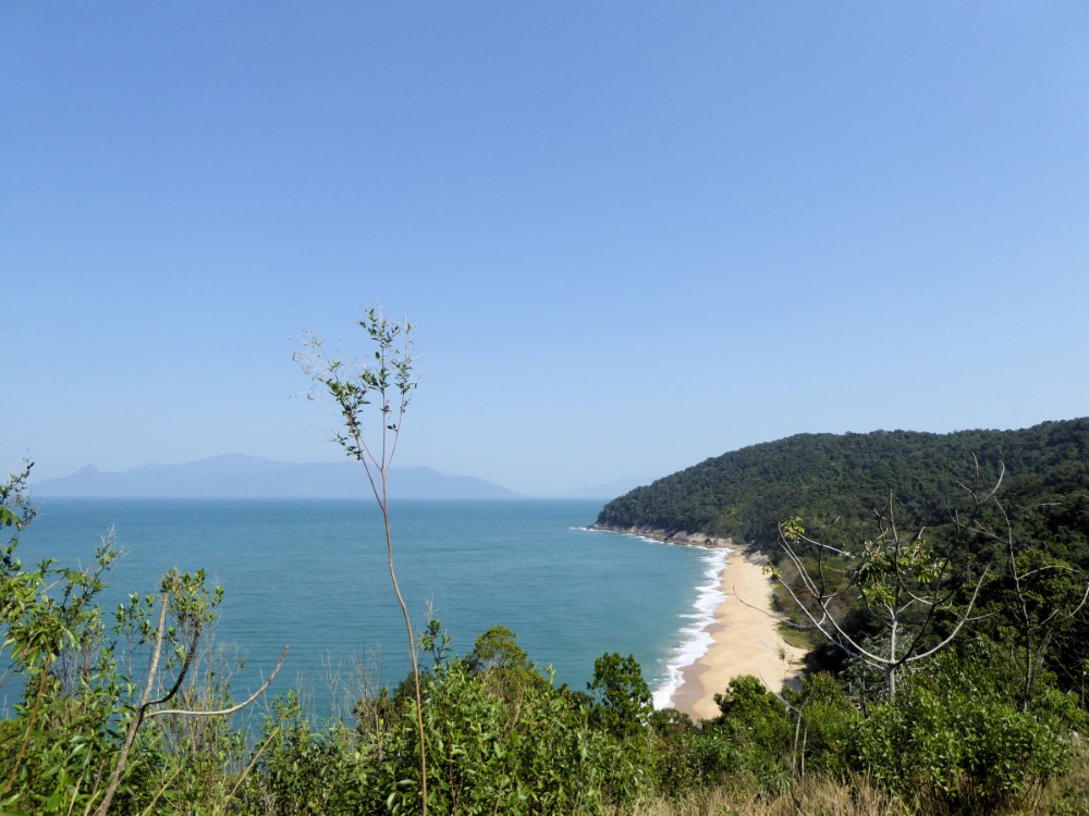 Praia de Simão, Ubatuba, Brasil