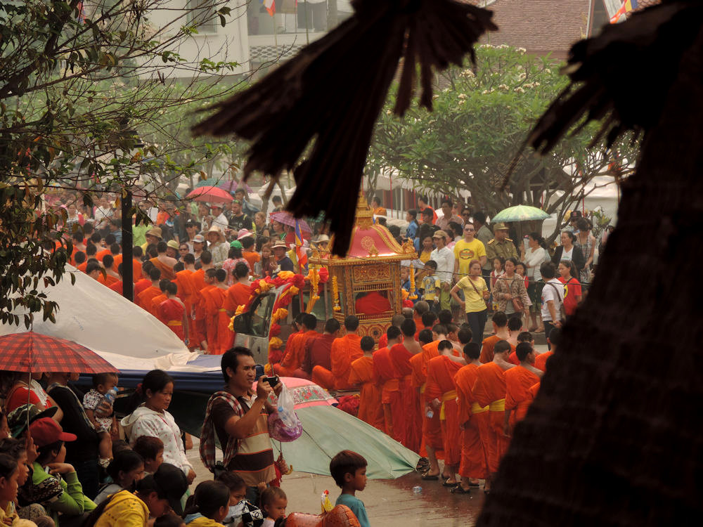 Desfile del Songkran, Luang Prabang, Laos