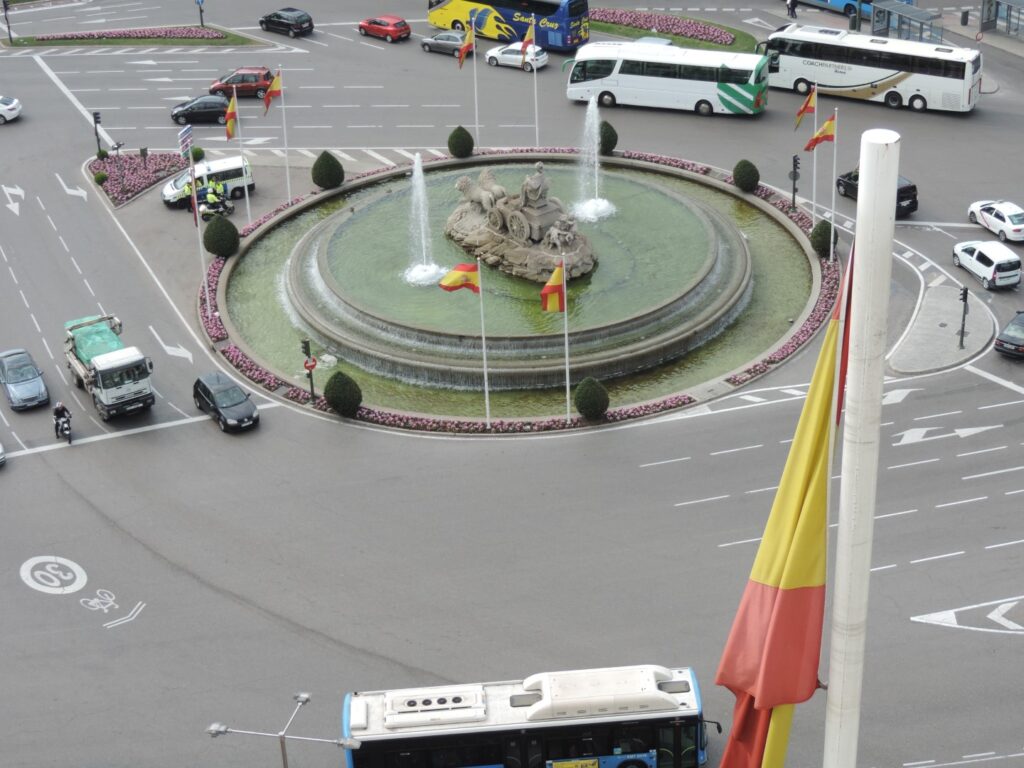 Fuente de Cibeles, Madrid, España