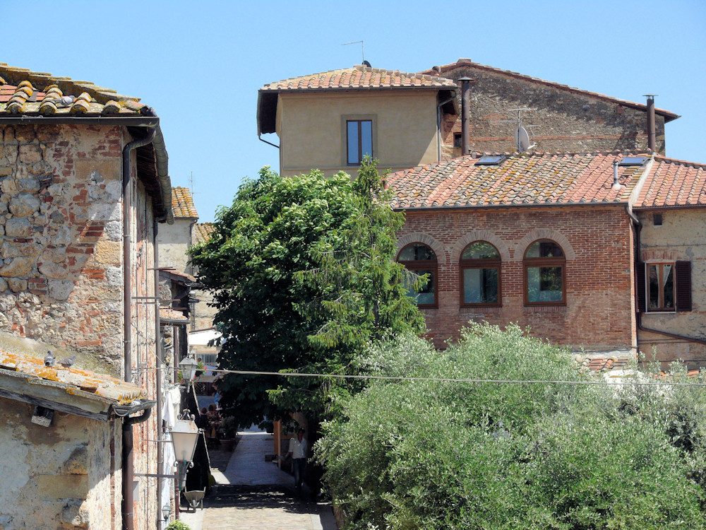 Monteriggioni, provincia de Siena, Toscana, Italia