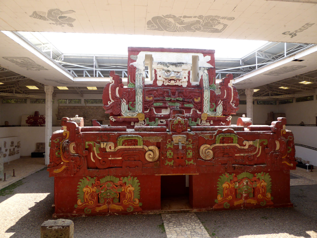 Monumento Rosalila, Museu das Ruínas de Copán, Honduras