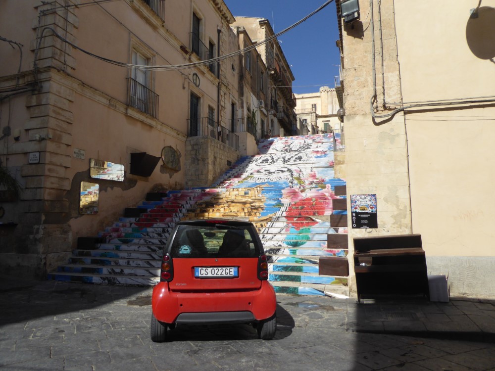Ciudad de Noto, Sicilia, Italia