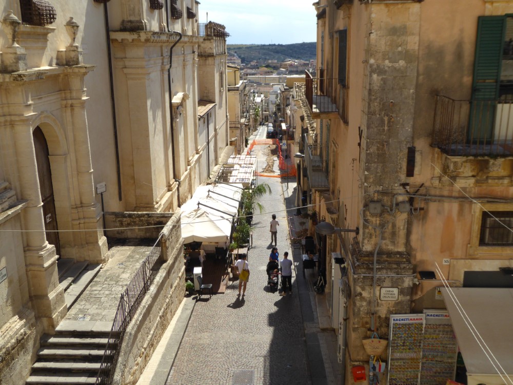 Ciudad de Noto, Sicilia, Italia