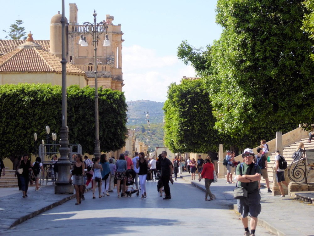 Ciudad de Noto, Sicilia, Italia