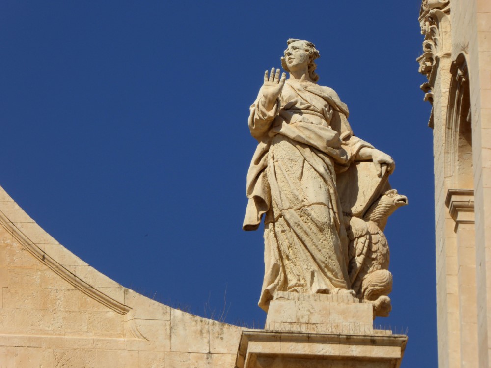Ciudad de Noto, Sicilia, Italia