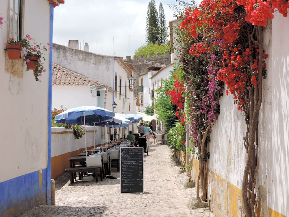 Calle de Óbidos, Portugal
