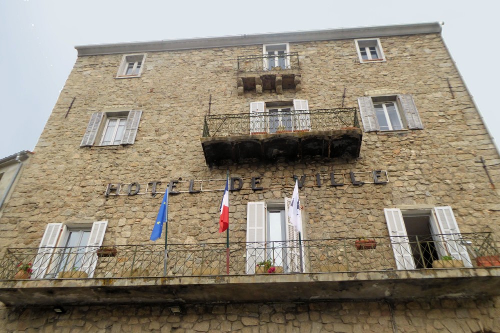 Hotel De Ville, Sartène, Córcega, Francia