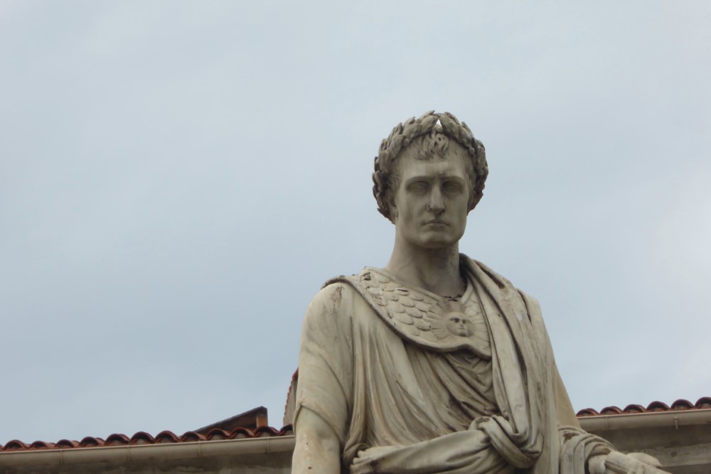 Monumento a Napoleón, Ajaccio, Córcega, Francia