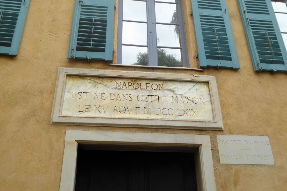 Casa natal de Napoleón, Ajaccio, Córcega, Francia