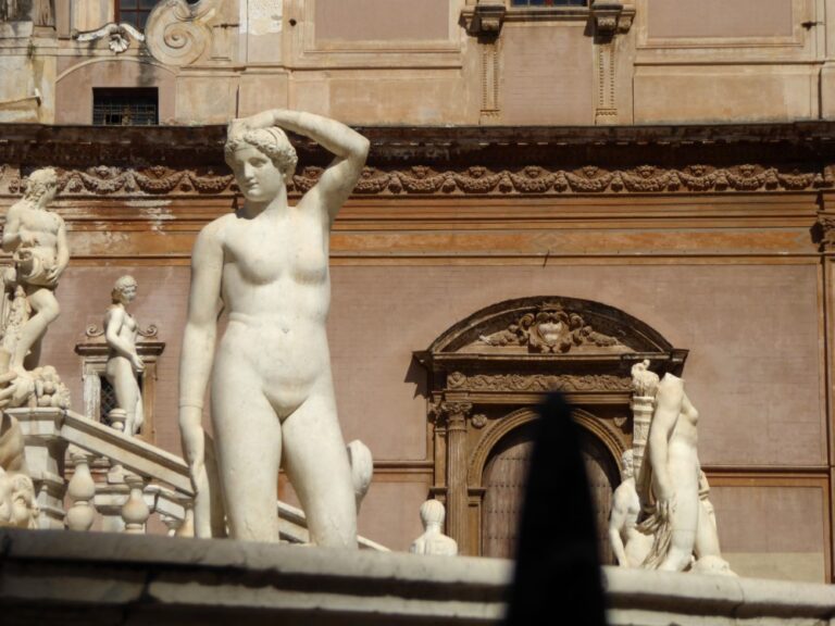 Fontana Pretoria, Palermo, Sicilia, Italia