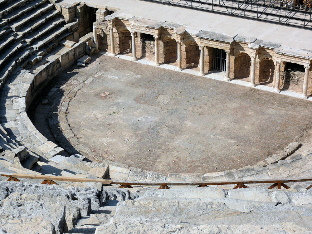 Anfiteatro de Hierápolis, Pamukkale, Turquía