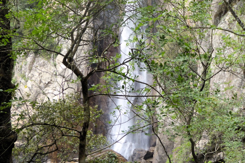 Piscia di Ghjaddu, Cascada en el Parc Naturel Corse, Córcega, Francia