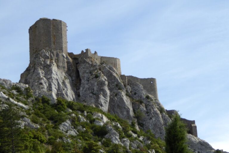 Castelo de Peyrepertuse, Duilhac-sous-Peyrepertuse, Occitânia, França