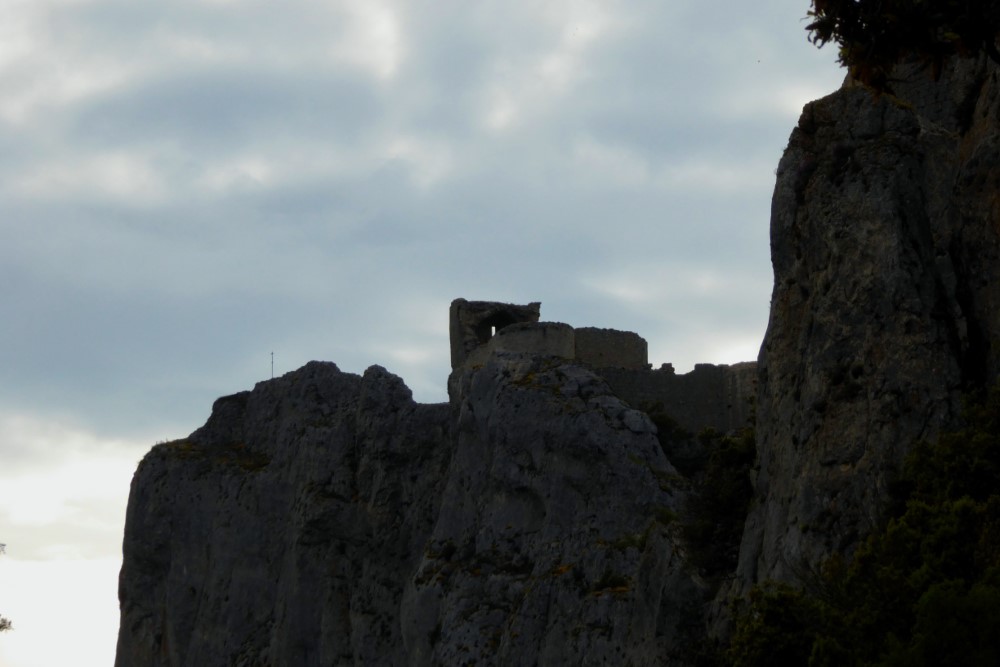 Castillo de Peyrepertuse, Duilhac-sous-Peyrepertuse, Occitania, Francia