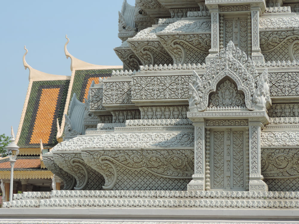 Stupa del rey Ang Duong, Palacio Real de Phnom Penh, Camboya