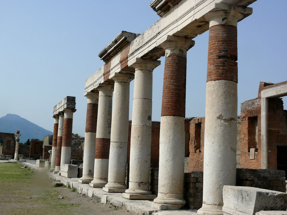 Foro de las Ruinas de Pompeya, Pompeya, Nápoles, Italia