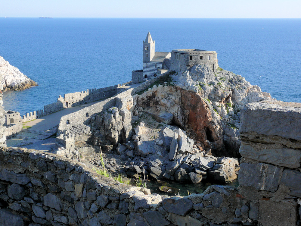 Chiesa de San Pietro, Portovenere, Liguria, Italia
