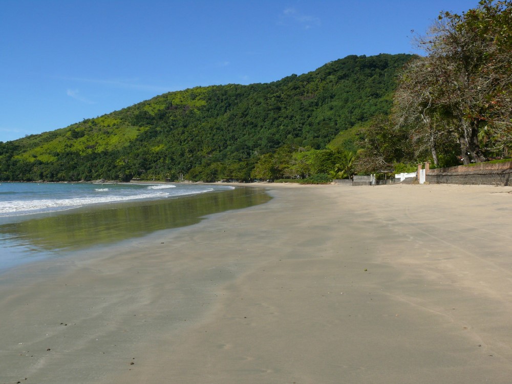 Playa de Fortaleza,Ubatuba, San Pablo, Brasil