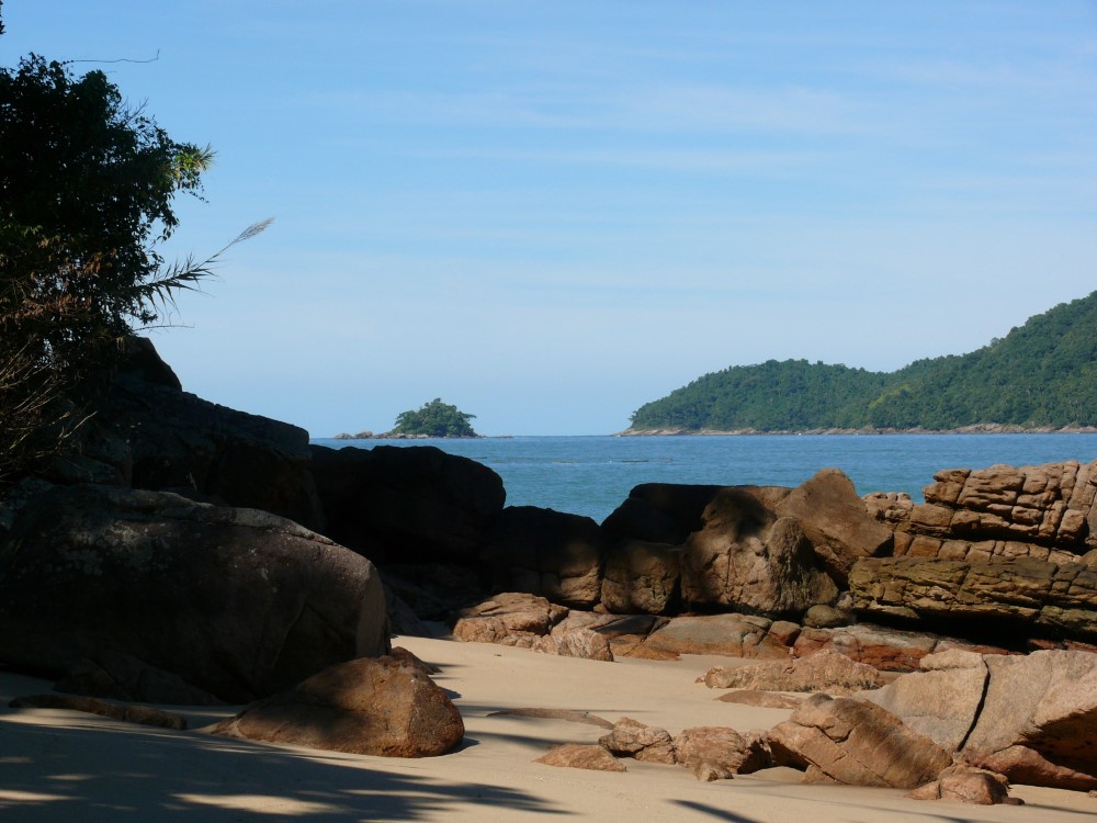 Playa Deserta, Ubatuba, San Pablo, Brasil