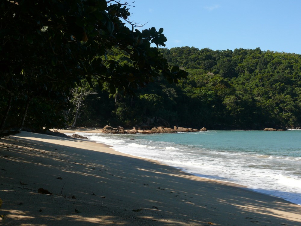 Playa Deserta, Ubatuba, San Pablo, Brasil