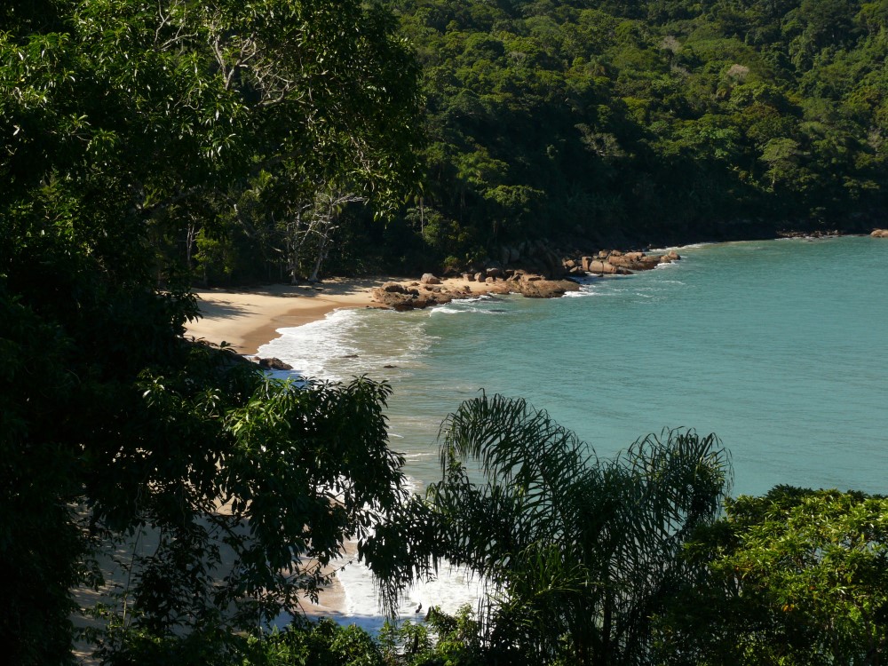 Playa Deserta, Ubatuba, San Pablo, Brasil