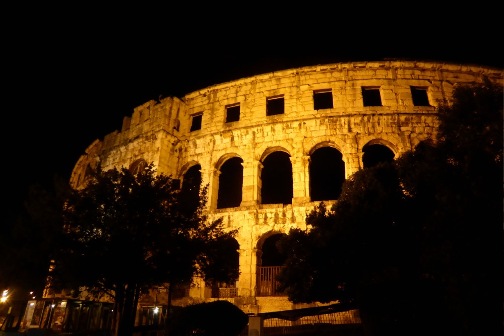 Anfiteatro Romano de Pula, Istria, Croacia