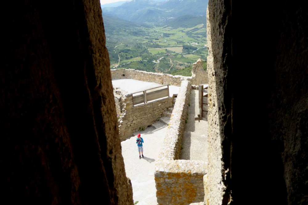 Castillo de Queribus, Cucugnan (Languedoc), Francia