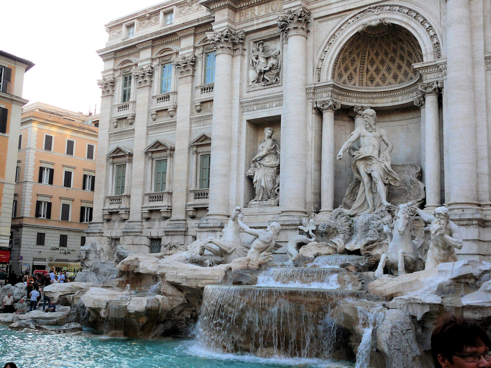 Fontana di Trevi, Roma, Italia