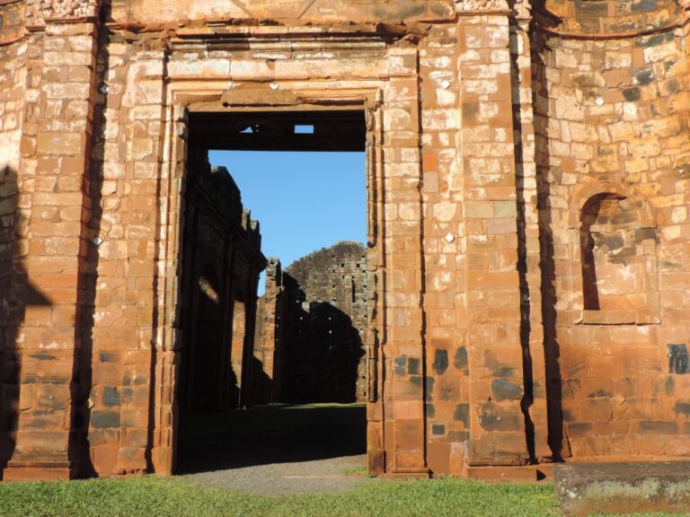 Ruinas jesuíticas de São Miguel das Missioes, estado de Rio Grande do Sul, Brasil