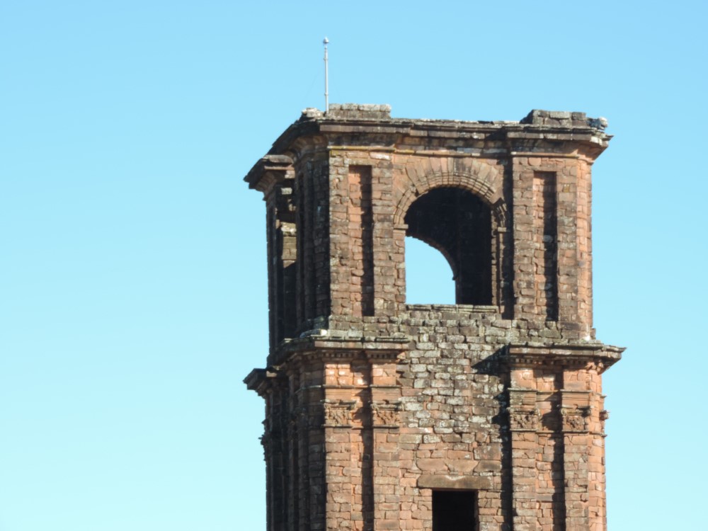 Ruinas jesuíticas de São Miguel das Missioes, estado de Rio Grande do Sul, Brasil