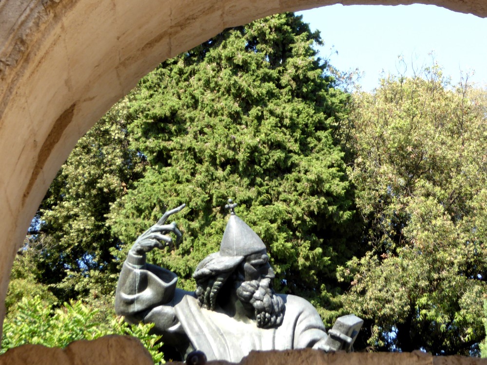 Estatua de Gregorio de Nin, obra de Ivan Mestrovic, Ciudad de Split, Croacia