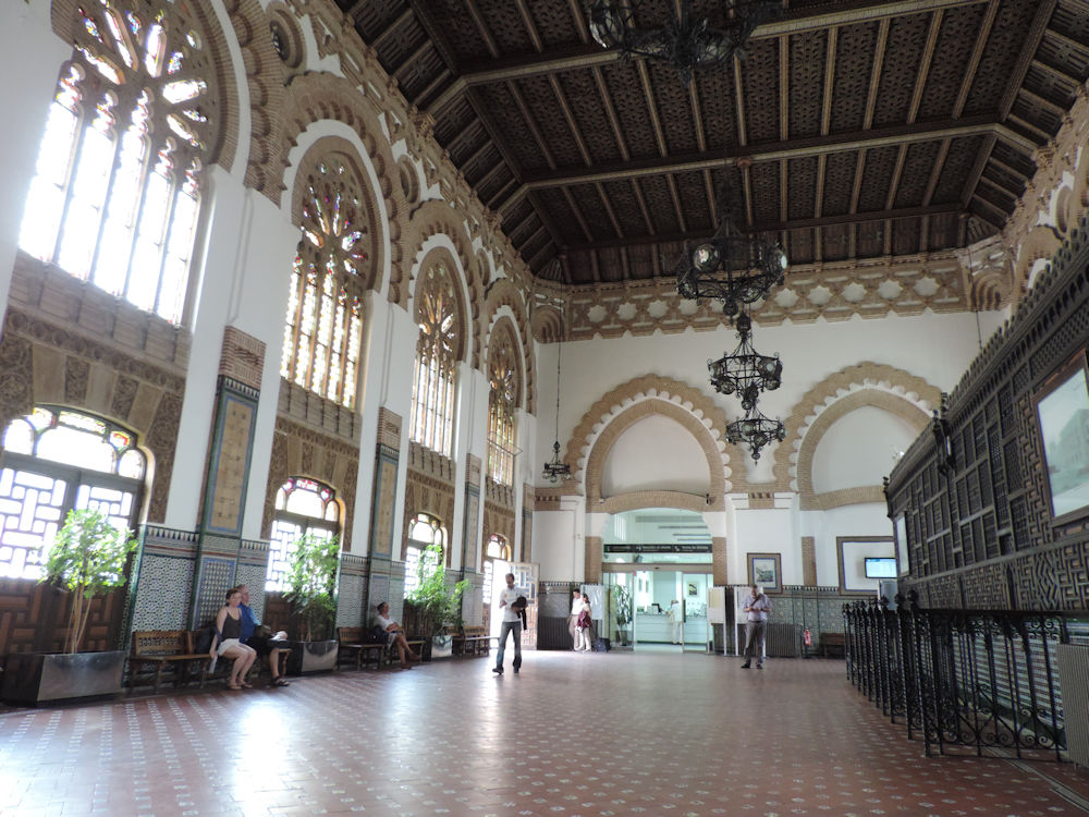Estação ferroviária de Toledo, Castela, Espanha