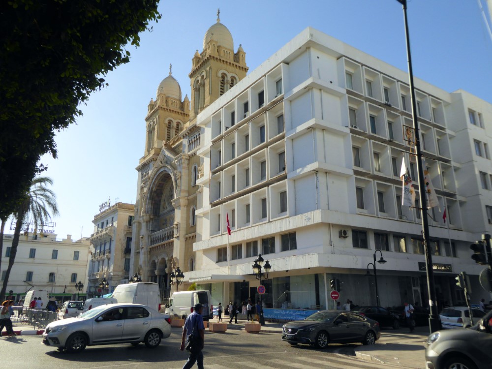 Catedral de San Vicente de Paúl, ciudad de Túnez, Túnez