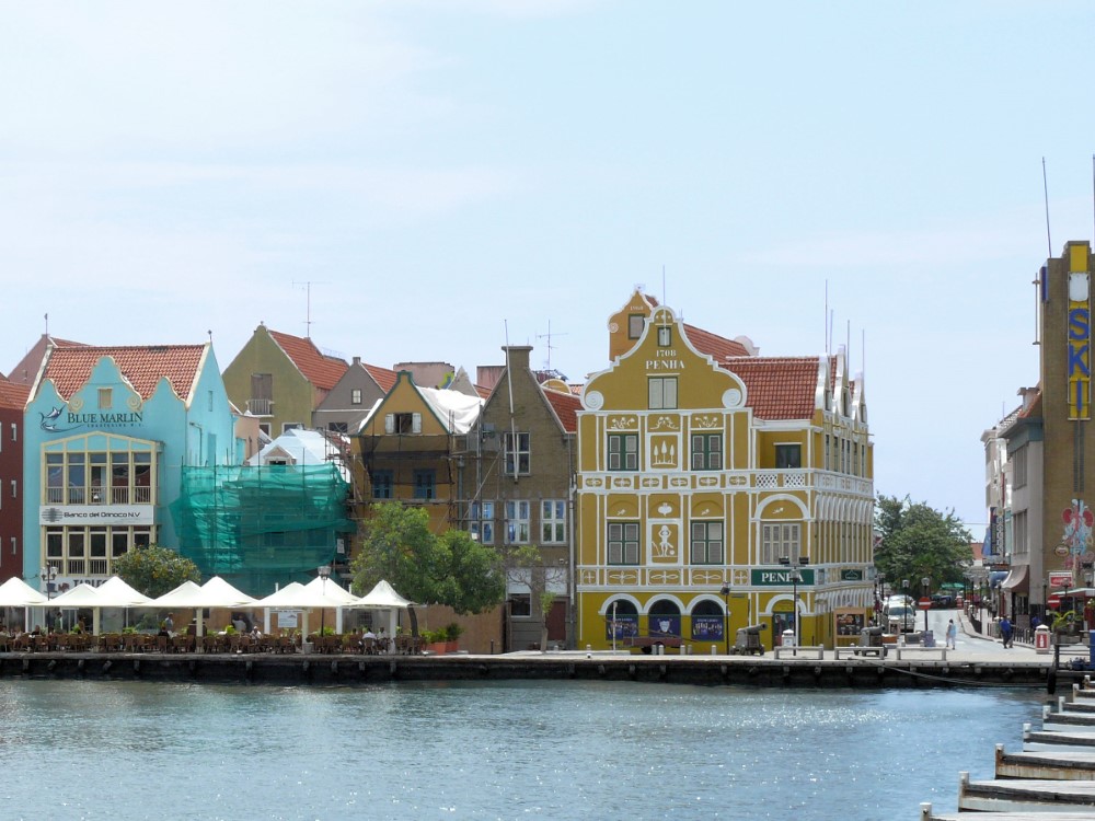 Punda desde Otrobanda, willemstad, Curacao