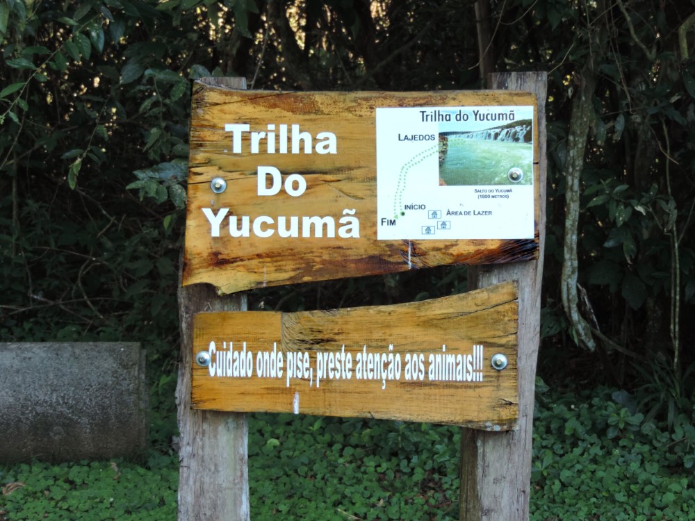Salto do Yucumã, Parque Estadual do Turvo, Estado de Rio Grande do Sul, Brasil